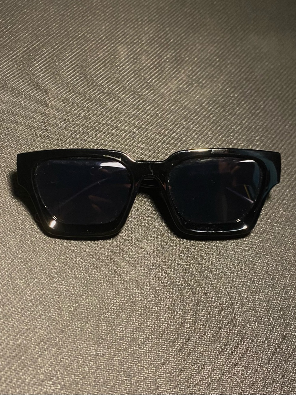 Black Boxy Men’s Glasses